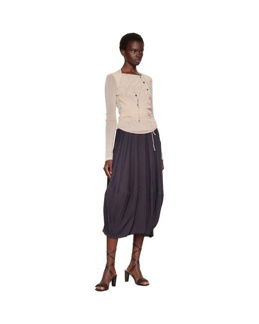 Lemaire Natural Ballerina Wrap Blouse