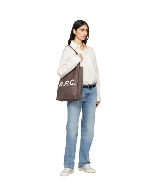 A.P.C. Black Lou Tote