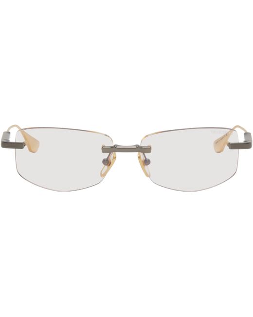 メンズ Dita Eyewear ガンメタル＆ゴールド Trysim.75 メガネ Black