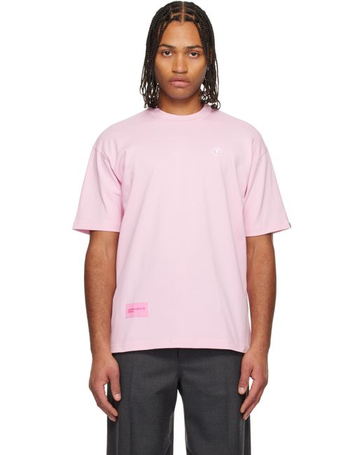 T-Shirt Rose À Logos Aapenow Aape By A Bathing Ape pour homme en coloris Pink