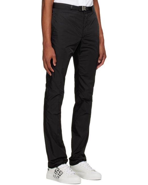 Givenchy Black Slim Trousers for men