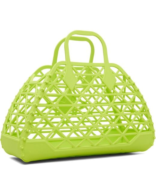 Vivienne Westwood Yellow X-Ray Tote
