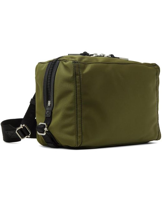 Givenchy Green Khaki Small Pandora Bag for men