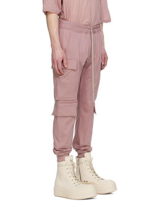 Pantalon cargo mastodon rose Rick Owens pour homme en coloris Pink