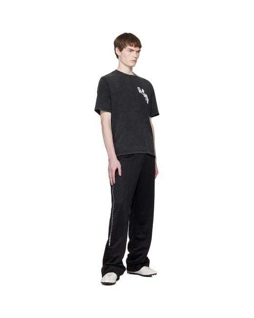 Amiri Black Domino T-Shirt for men