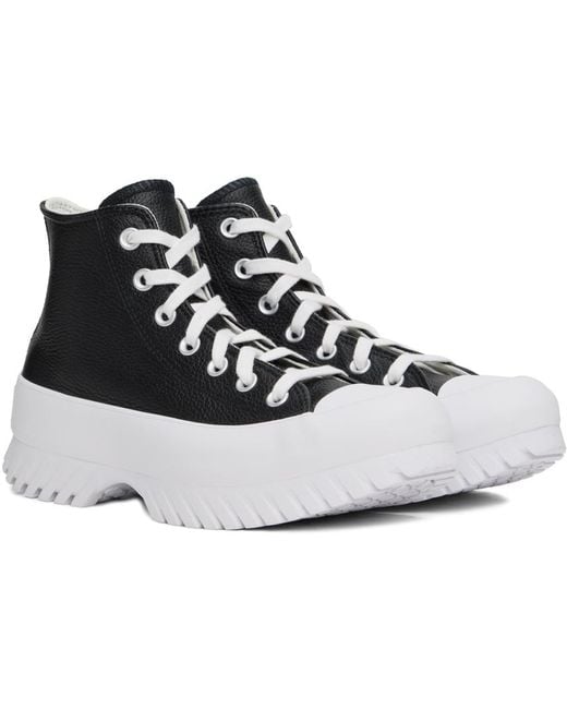 Converse Black 'chuck Taylor All Star Lugged 2.0' High-top Sneakers for men