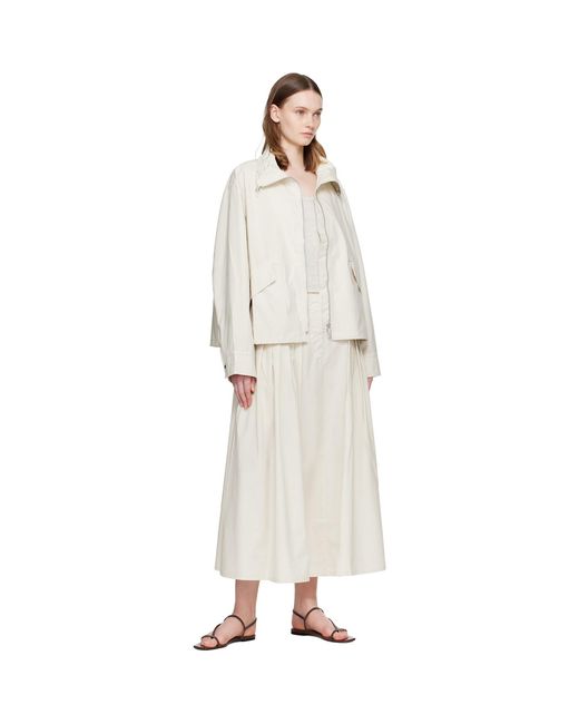 Studio Nicholson White Off- Lismore Jacket