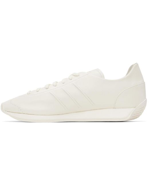 Y-3 Black Off-white Country Sneakers for men