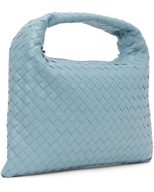 Bottega Veneta Blue Small Hop Bag