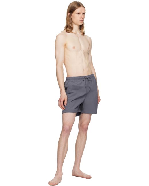 Norse Projects Blue Hauge Recycled Nylon Swim Shorts for men
