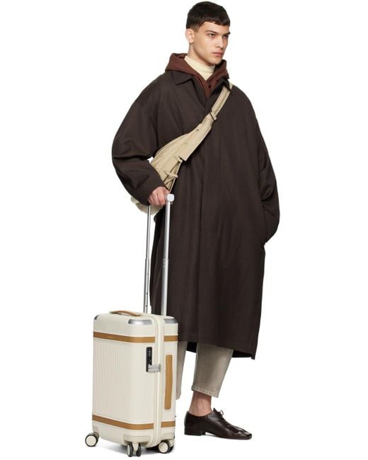 Paravel Natural Aviator Carry-On Suitcase for men