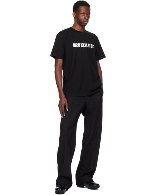 メンズ 1017 ALYX 9SM ブラック Mirror Tシャツ Black