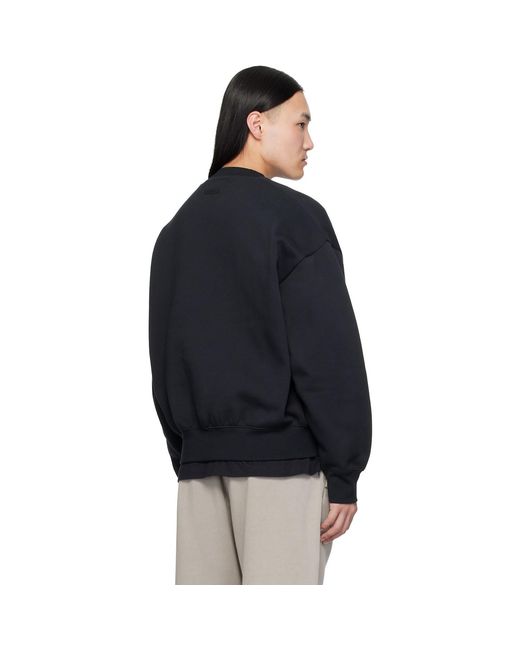 Fear Of God Blue Classic Crewneck Sweatshirt for men
