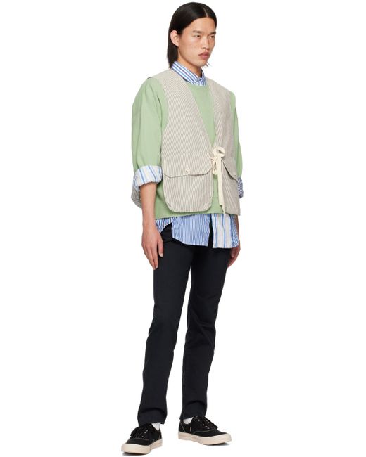 Jean socia scupture noir Visvim pour homme en coloris Blue