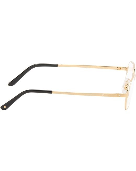 Cartier Black 'Santos De Glasses for men