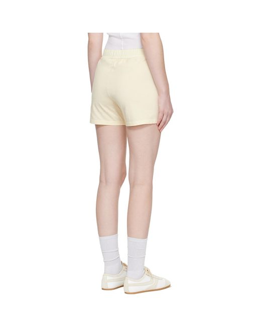 Rier Natural Jersey Cotton Shorts