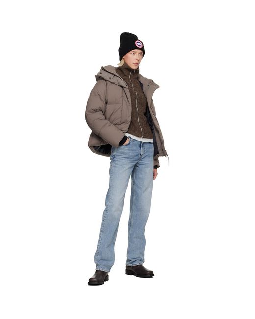Canada Goose Brown Taupe Junction Down Jacket