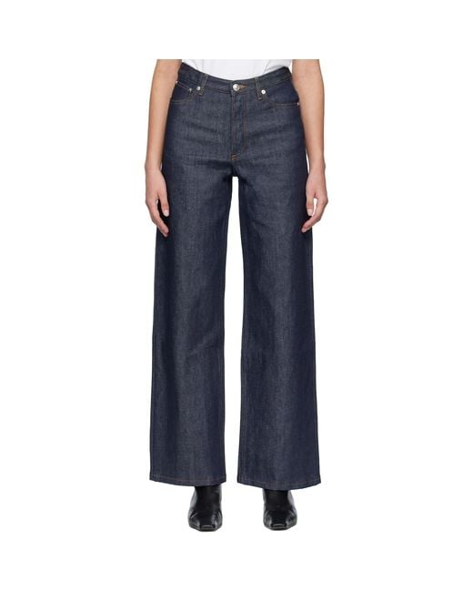 A.P.C. Blue Elisabeth Jeans