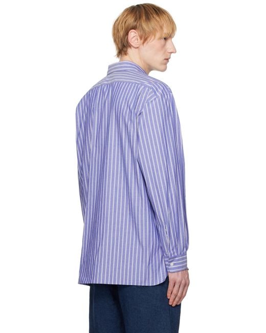 The Row Blue Bresson Shirt for men