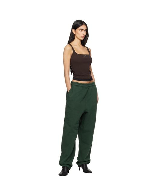 Entire studios Green Standard Sweatpants