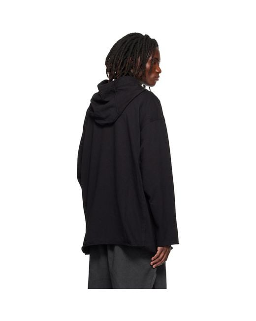 Rick Owens Black Tower Peter Hoodie for men