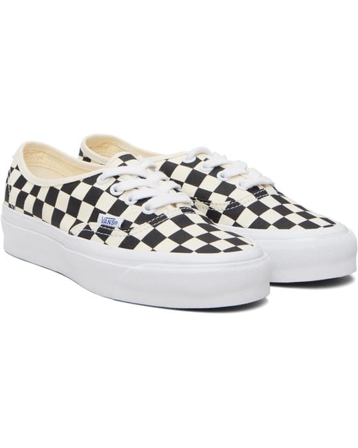 Vans Black Off- & Lx Authentic Reissue 44 Sneakers