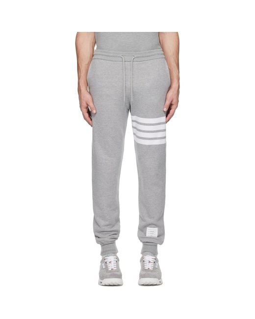 Thom Browne Multicolor Thom E Classic Loopback 4-bar Sweatpants for men