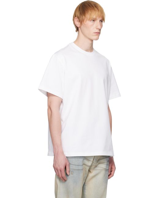 ★WOOYOUNGMI★ ホワイト Palm Tree グラフィックTシャツ White Palm Tree Graphic T-Shirt - WOOYOUNGMI