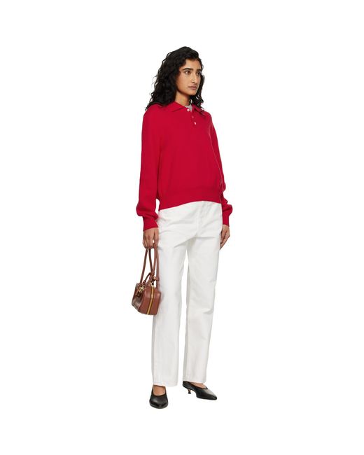 DUNST Cashmere Collared Sweater Polo