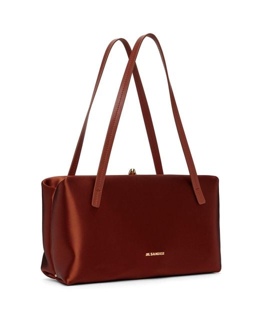 Jil Sander Red Goji Pillow Small Bag
