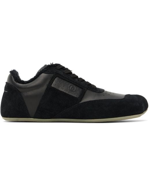 メンズ MM6 by Maison Martin Margiela ブラック Anatomic スニーカー Black