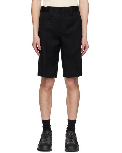 BERNER KUHL Black foggia 009 Shorts for men