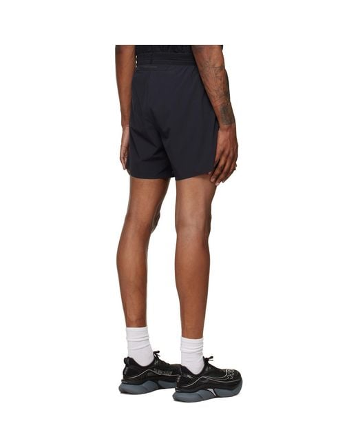 On Shoes Blue 5 Performance Shorts for men