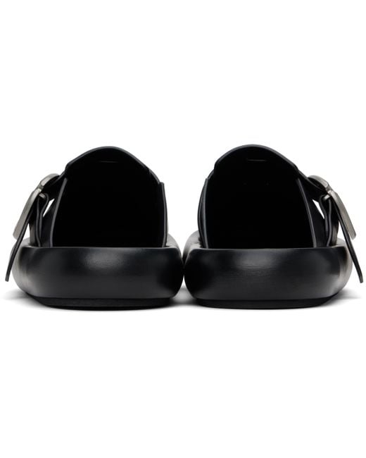 McQueen Arc Clogs in Black for Men | Lyst