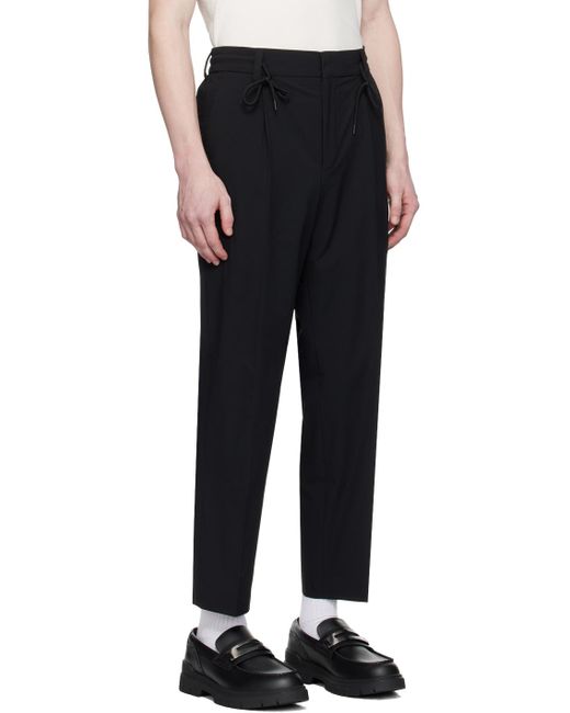 Pantalon ajusté noir HUGO pour homme en coloris Black