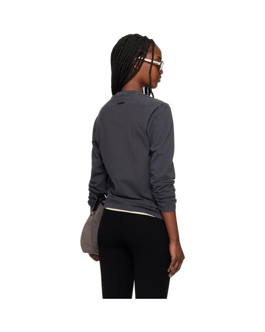 Fear Of God Black Campus Classic Long Sleeve T-Shirt