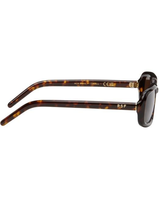 Retrosuperfuture Black Troll Sunglasses for men