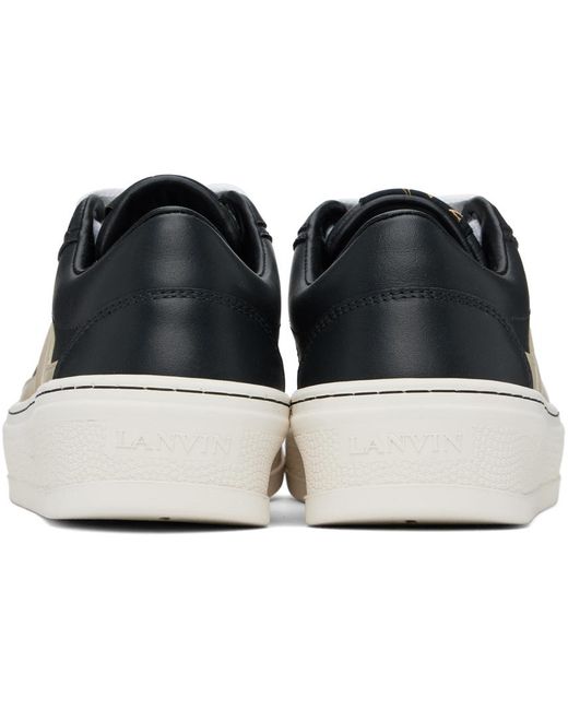 Lanvin Black Future Edition Cash Sneakers