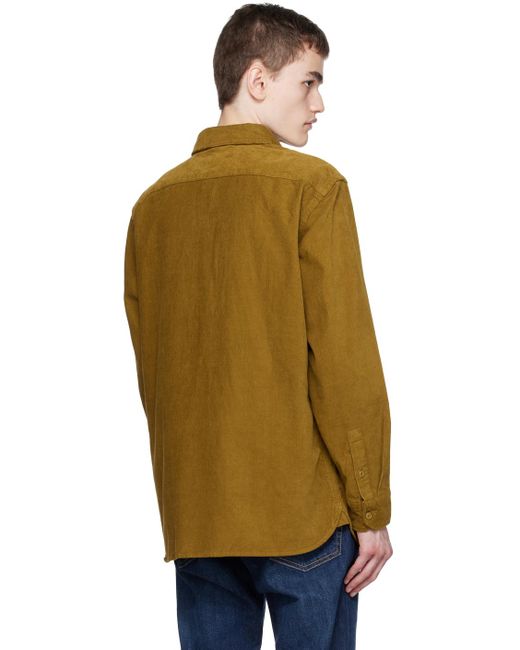 Levi's Natural Yellow Jackson Shirt for men