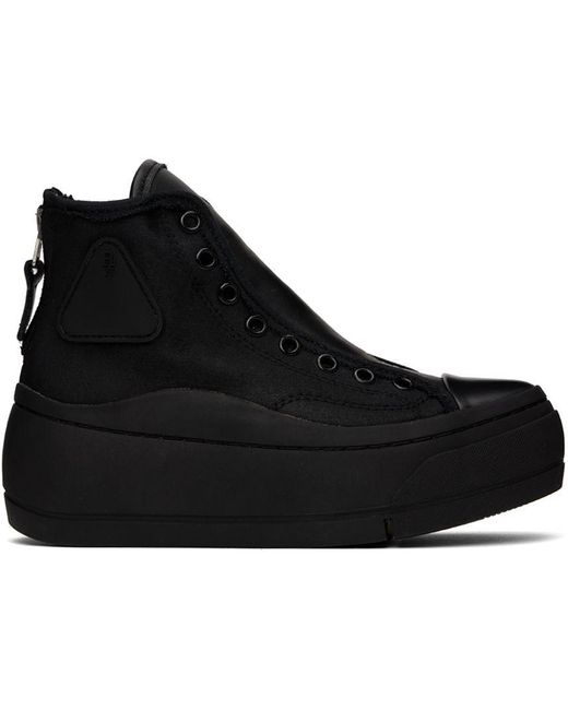 R13 Black Lace Free Kurt Hightop Sneakers Lyst