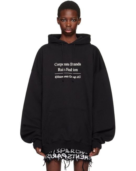 Black hoodie fashion outlet