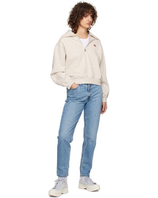 Levi's Blue '80s Mom Jeans