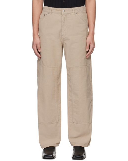 Filippa K Natural Relaxed-fit Trousers for men