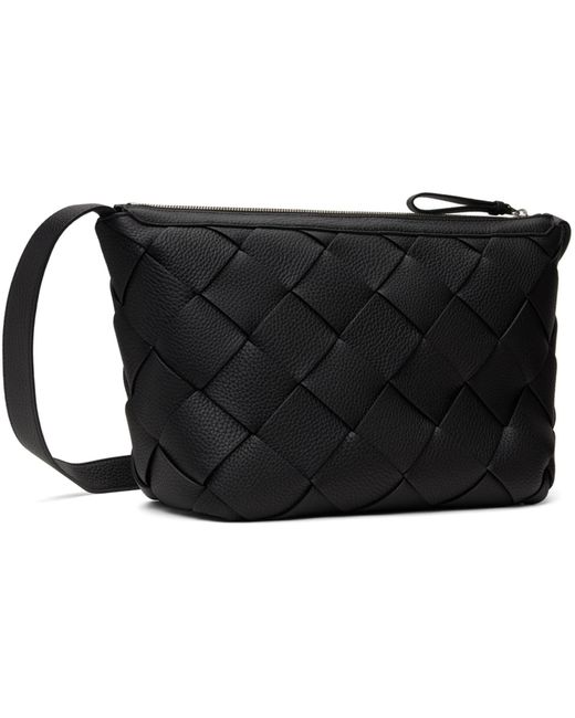 Bottega Veneta Black Diago Bag for men