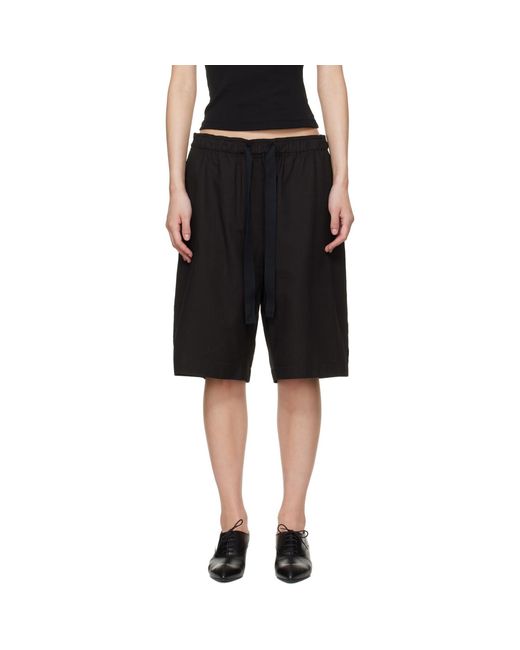 Studio Nicholson Black Demba Shorts