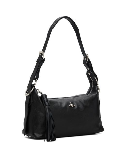 Vivienne Westwood Black Emma Shoulder Bag