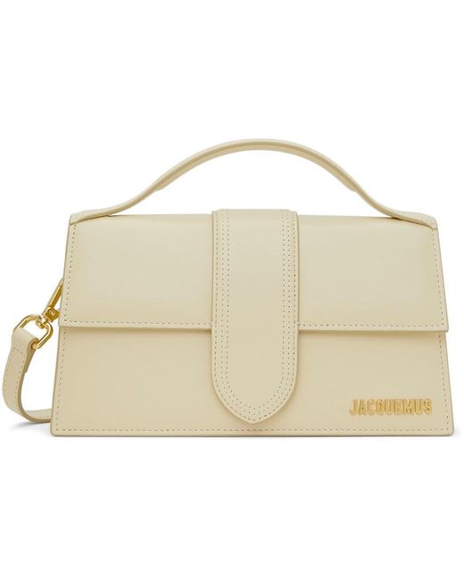 Jacquemus 'le Bambino Grand' Top Handle Bag in White Lyst UK
