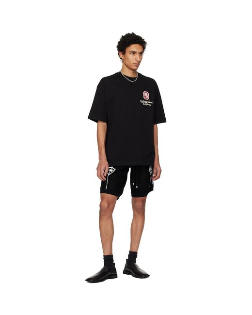 Amiri Black Sport Shorts for men