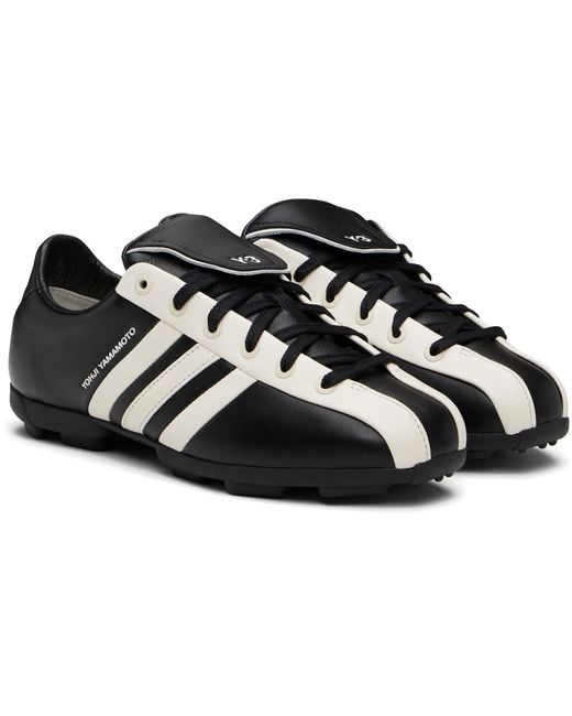 Y-3 Black Field Sneakers for men