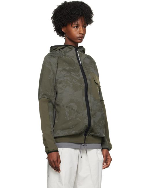 And Wander Black Khaki Adidas Terrex Edition Graphic Jacket